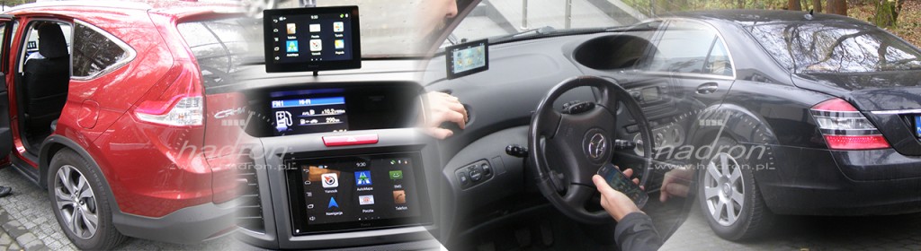 Parrot Asteroid Smart i Parrot Asteroid Tablet zamontowane w samochodach