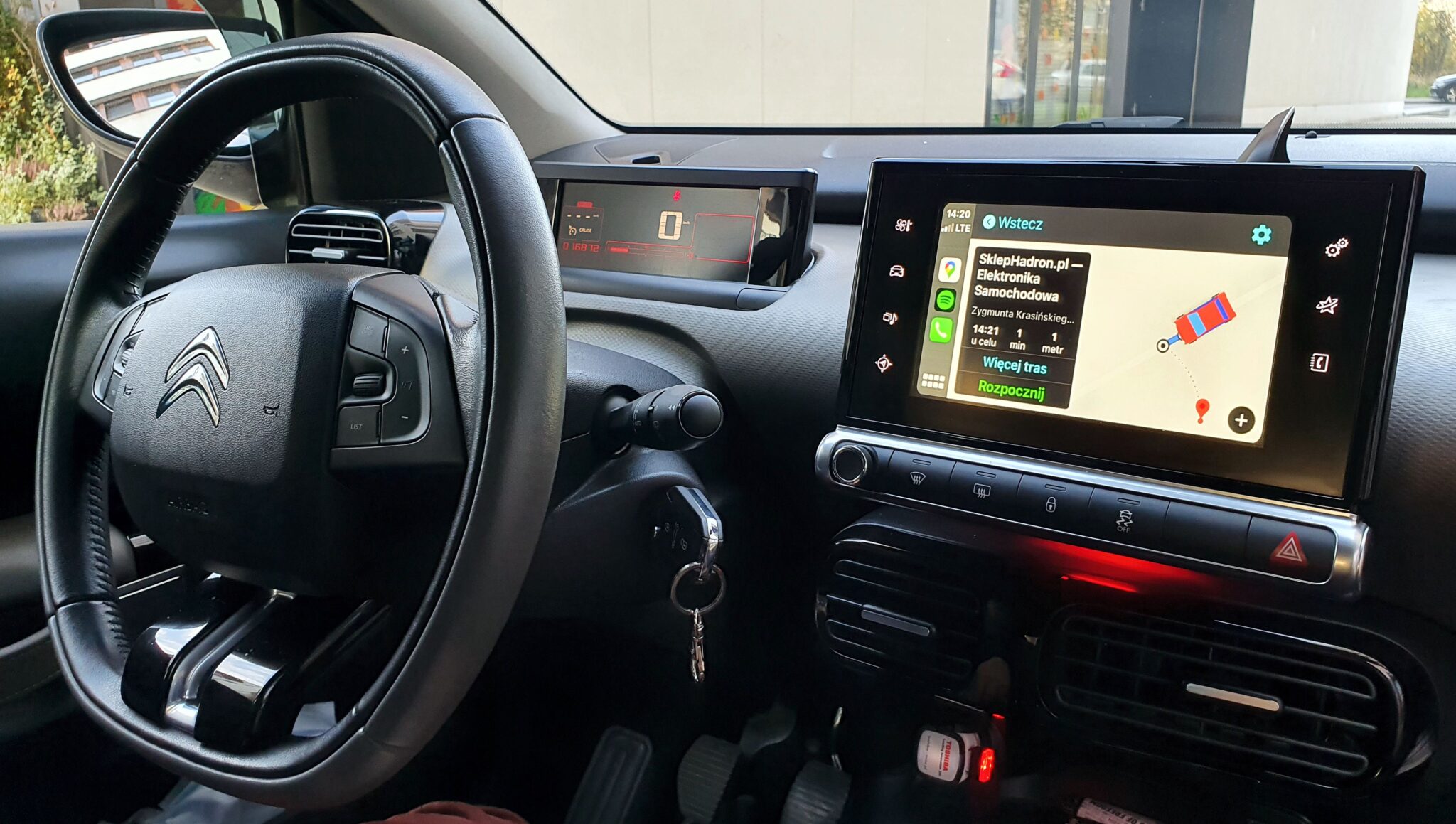 Android Auto/CarPlay do Citroena/Peugeota Hadron.pl